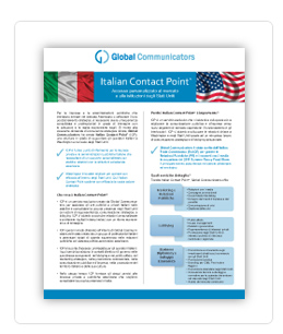 Italian Embassy Factsheet